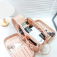 Large-Capacity Cosmetic Bag with Eight Compartments