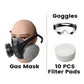 🎁 40% OFF🔥 Effective Protection - Double Filter Gas Mask with Activated Carbon