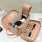 Large-Capacity Cosmetic Bag with Eight Compartments