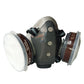 🎁 40% OFF🔥 Effective Protection - Double Filter Gas Mask with Activated Carbon