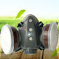 🎁 40% OFF🔥 Effective Protection - Double Filter Gas Mask with Activated Carbon