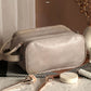 Large-Capacity Cosmetic Bag with Eight Compartments