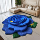 🏠 2025 New Product🌸Floral Plush & Diatomaceous Earth Floor Mat