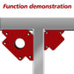 Multifunksjonelt magnetisk sveiseholderverktøy