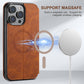 Magnetic Flip Wallet Case for iPhone Series