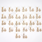 Gold Alphabet Pendant Necklace