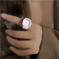 Stylish and Exquisite Square Watch Ring