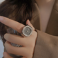 Stylish and Exquisite Square Watch Ring