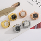 Stylish and Exquisite Square Watch Ring