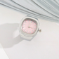 Stylish and Exquisite Square Watch Ring