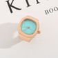 Stylish and Exquisite Square Watch Ring