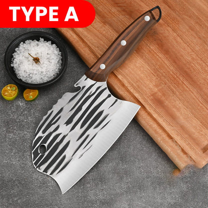 🔥Stainless Steel Kitchen Knife with Ergonomic Handle